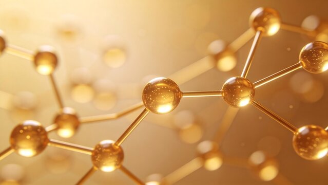Golden molecular structure