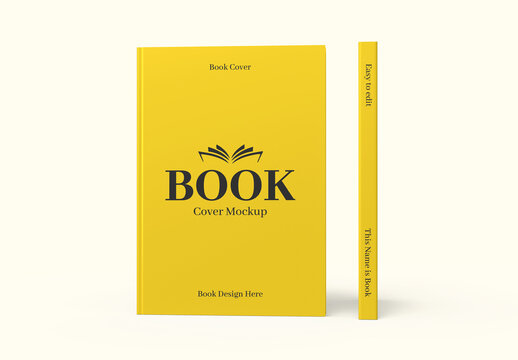 Hardcover Book Mockup