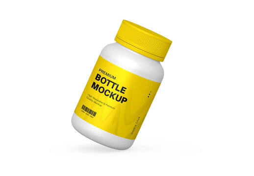 Pills Bottle Mockup
