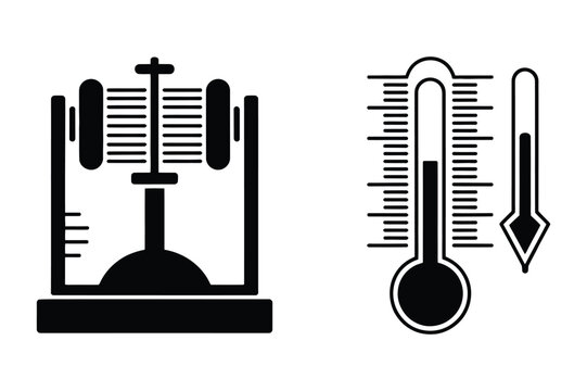 Galvanometer and thermometer with galvanometer thermometer technology