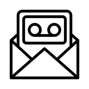 voicemail line icon