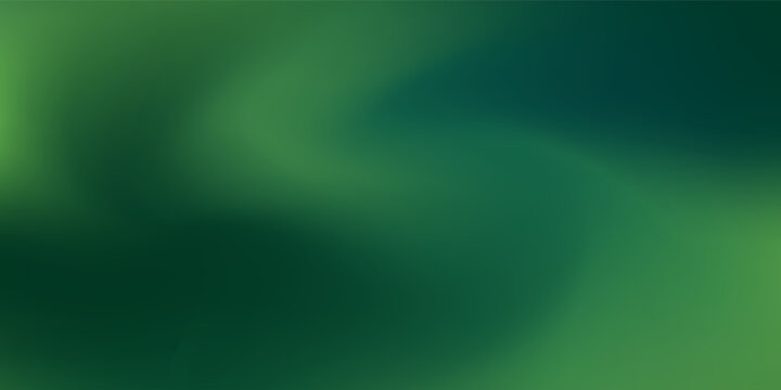 Abstract vector blurred gradient mesh background in green. modern design vector ilustartion benner poster eps10