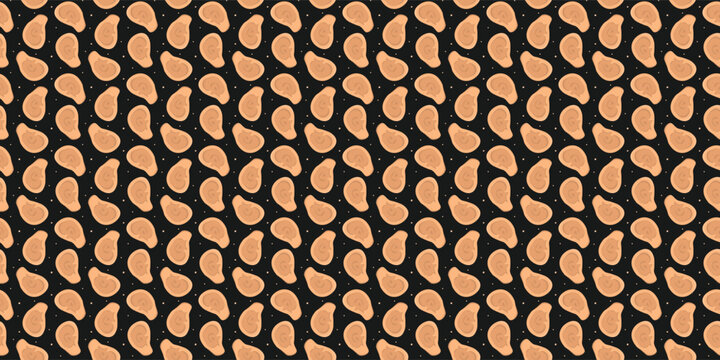 Minimalist ear organ repeating design for modern otolaryngology clinic interiors. Health pattern