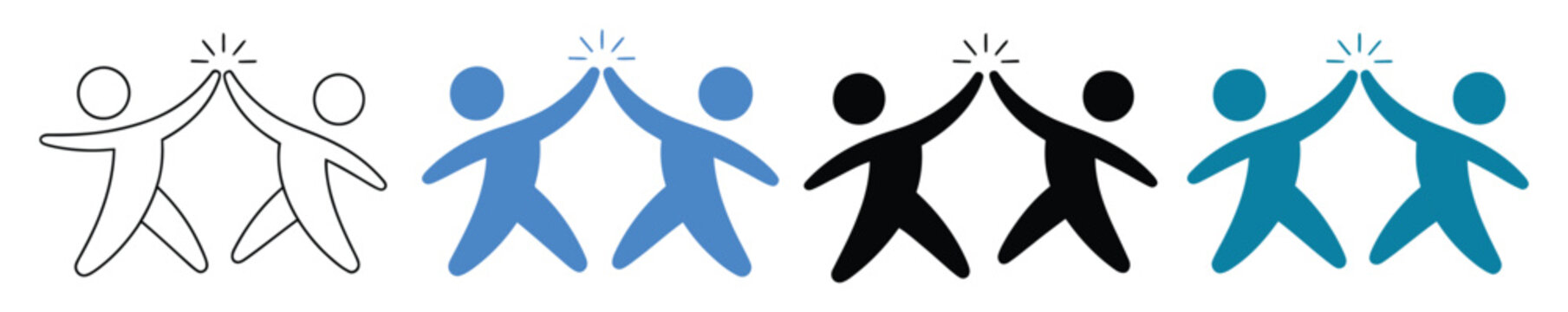 Enthusiasm icon collection showcasing energetic emotion symbols, happiness and excitement icons, motivation and positivity graphics, vibrant expressive concept