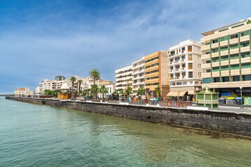 The promenade in Arrecife Lanzarote one of the Canary Islands © gb27photo