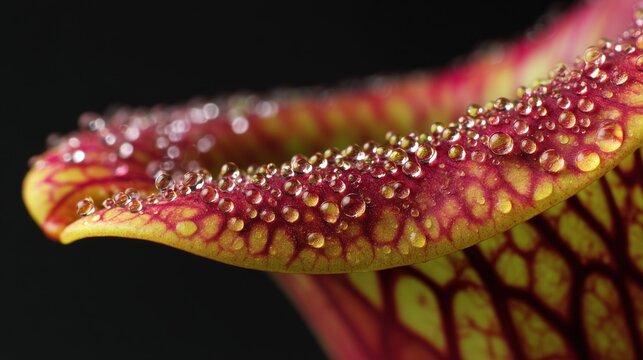 Colecci&oacute;n de macrofotograf&iacute;a bot&aacute;nica con flores, hojas, ra&iacute;ces y texturas naturales de gran detalle. Im&aacute;genes generadas por Inteligencia Artificial.