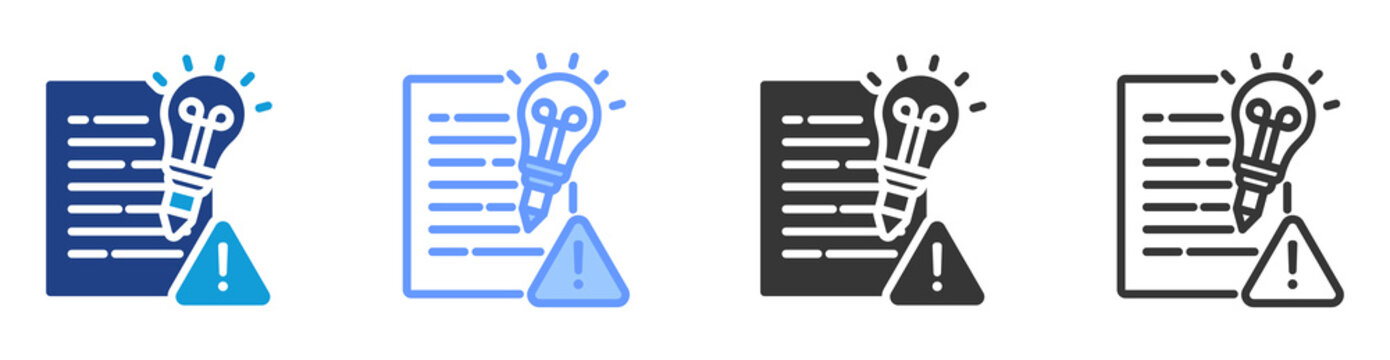 Paraphrasing Tool icon set multiple style collection