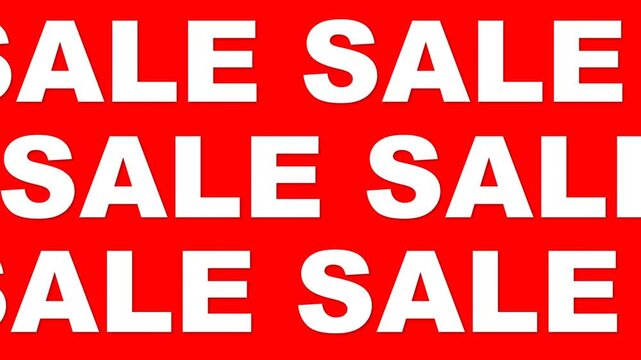 red sale tags