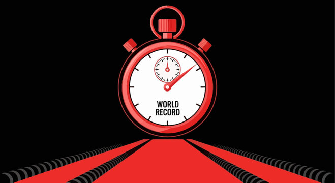 Achieve Peak Performance With The Iconic World Record Stopwatch
