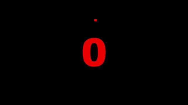 Countdown timer from 5 to 0 seconds. Circle countdown timer 5 seconds animation from 5 to 0 seconds, 5 Seconds countdown timer, Countdown timer, circle countdown animation for special deal Promotions.
