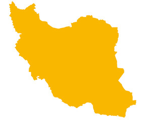 Obraz premium PNG converted and cleaned map of Iran.