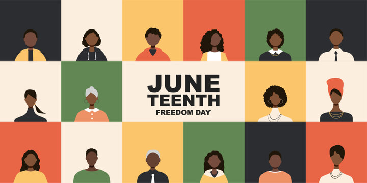 Juneteenth Freedom Day banner.