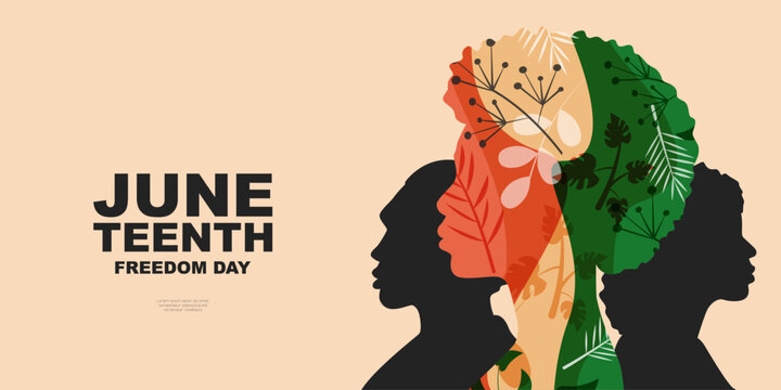 Juneteenth Freedom Day banner.