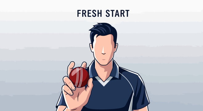 Cricket Player Ready For A New Beginning