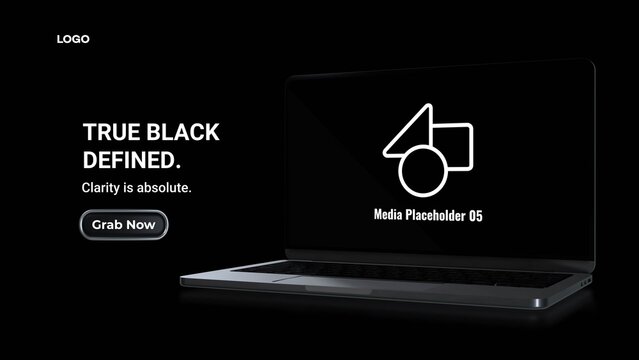 3D Laptop Device Mockup Promo