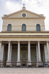 Obraz premium Basilica of Saint Paul outside Walls in Rome, Italy