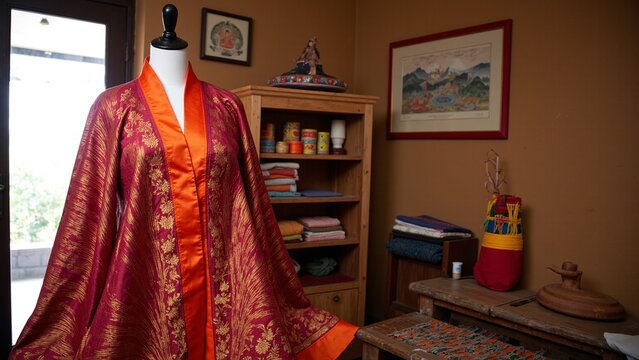 Golden Threads of the Himalayas: A Gaiyo Cholo in Traditional Weave