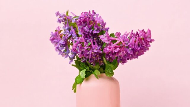 spring flowers, Corydalis