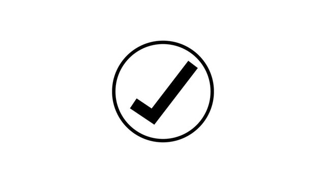 check mark icon animation.