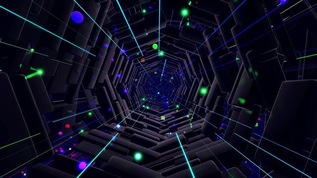 Neon Noir: Experience a dark, neon-lit world inspired by cyberpunk aesthetics. Perfect for creating a mysterious atmosphere.