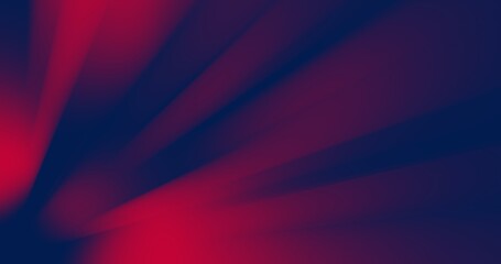 Obraz premium Sweeping magenta light rays from the bottom corner on dark navy. Modern energetic background for sports and technology themes