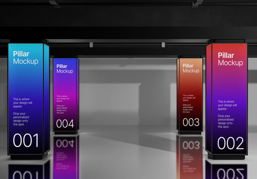 Architectural Pillar Mockup