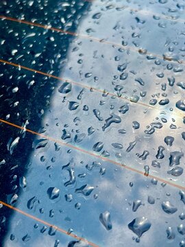 rain drops on the window
