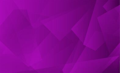 Obraz premium Abstract purple geometric background with overlapping crystal shapes and gradients