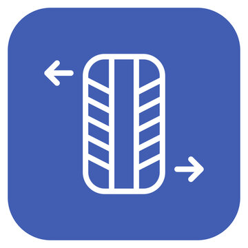 Wheel Alignment Icon Style