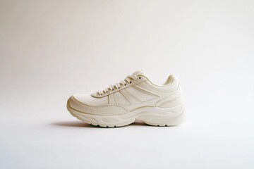 woman isolated shoe with a copy space