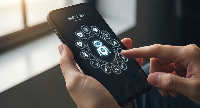 Health AI Bot Application on Smartphone for Medical Diagnosis and Virtual Healthcare Assistance