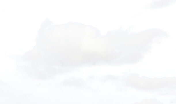 Isolated PNG cutout of a cloud on a transparent background, ideal for photobashing, matte-painting, concept art
