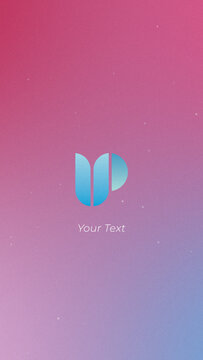 Outline Minimal Vertical Logo Reveal for Premium Stories and Mobile Business