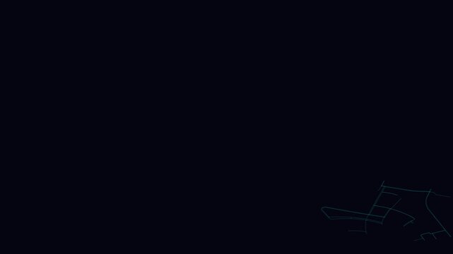 Saint Petersburg, Russia, City Infrastructure Expansion Animation, Urban Visualization Technology