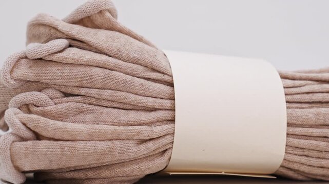 How to organize and store socks efficiently in a simple way