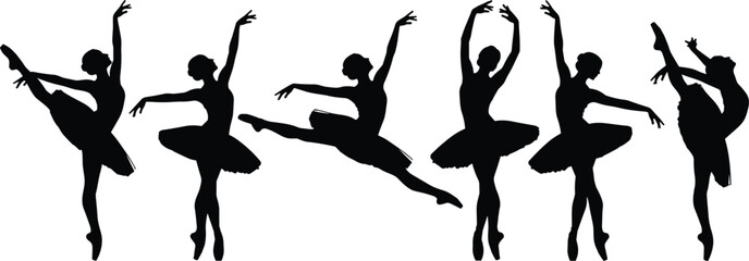 ballet, dancer, silhouette, dance, performance, ballerina, pose, graceful, elegance, movement, art, classical, fitness, flexibility, balance, stage, motion, beauty, training, choreography