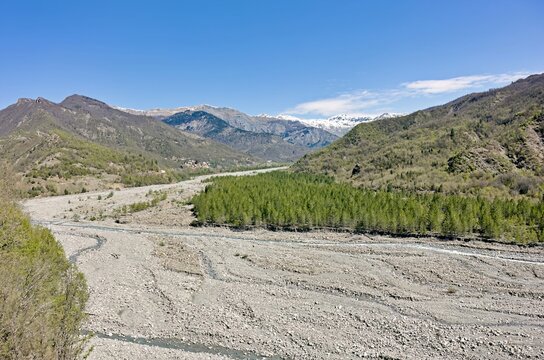 The valley of Gorgopotamos, Grammos mt., NW Greece
