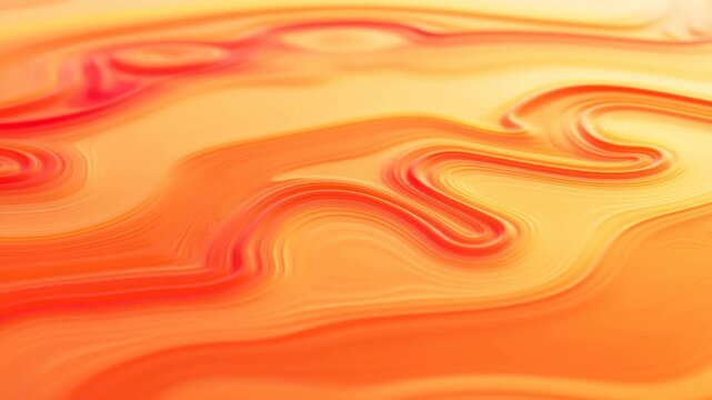 Abstract flowing orange and red waves creating a vibrant background. Ideal for artistic projects, branding, and visual storytelling