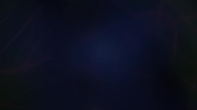 Dark abstract background with swirling pink light trails and soft green glow, digital motion