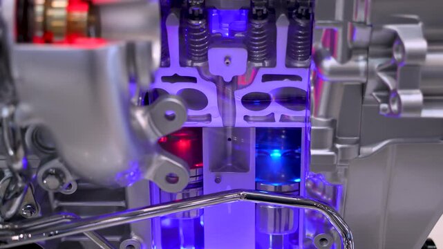 cylinder modern gasoline internal combustion engine
