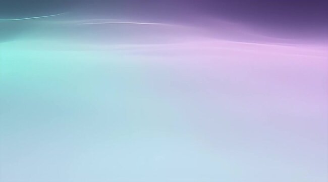 Ethereal pastel liquid background, soft flowing waves of mint green and lavender purple, dreamy abstract motion graphics for serene video backdrops