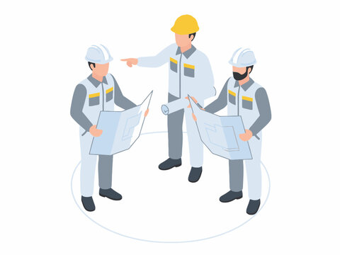 Hex Key and Spanner Set Silhouette Icons for Maintenance Tools