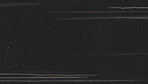 Black glitch effect background