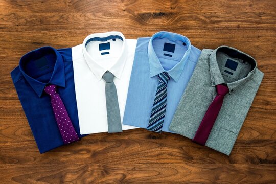 Formal shirts with stylish ties