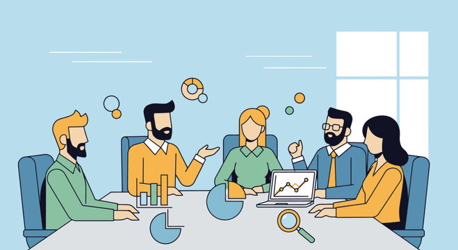 Business Analytics Planning and Workshop Session Illustration