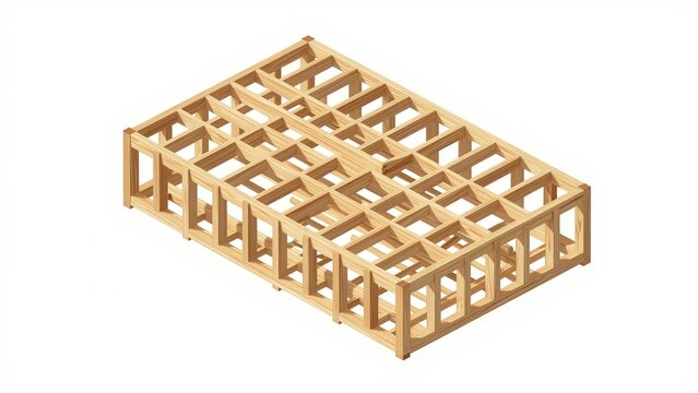 Mass Timber Structure: Timber beam grid aligning framework in urban complex
