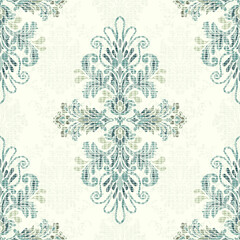Motifs African boho paisley Floral Ikat pattern embroidery border. Ethnic ikat floral Ethnic Indian Pattern Ikat pattern Ethnic Pattern.Border indian floral Aztec embroidery border seamless patterns. © Nathapon