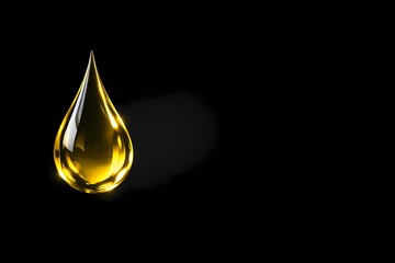 Fototapeta premium Olive Oil Droplet