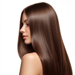 Fototapeta premium Long-haired woman