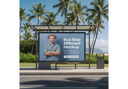 Bus Stop Mockup